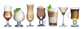 fototapeta-kuchenna-kieliszki-szklanki-drinki-kawa