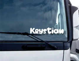 naklejka-wycinana-ploterowo-na-szybe-imie-napis-na-busa-tira-ciazarowke