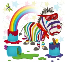 naklejka-samoprzylepna-zebra-tecza-misie-ladne