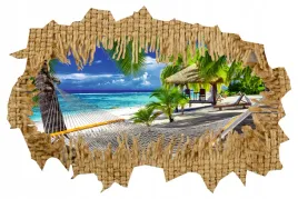 naklejka-samoprzylepna-3d-efekt-plaza-morze-ocean