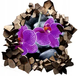 naklejka-samoprzylepna-3d-fioletowe-kwiaty-wybor