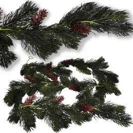 girlanda-swiateczna-z-szyszkami-silikonowa-igly-sosny-dekoracyjna-170-cm