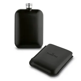 elegancka-piersiowka-ze-stali-nierdzewnej-z-lejkiem-170ml-czarna-etui