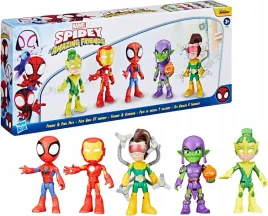spidey-i-super-kumple-5-pak-spidey-iron-man-zielony-goblin-electro-doc-ock