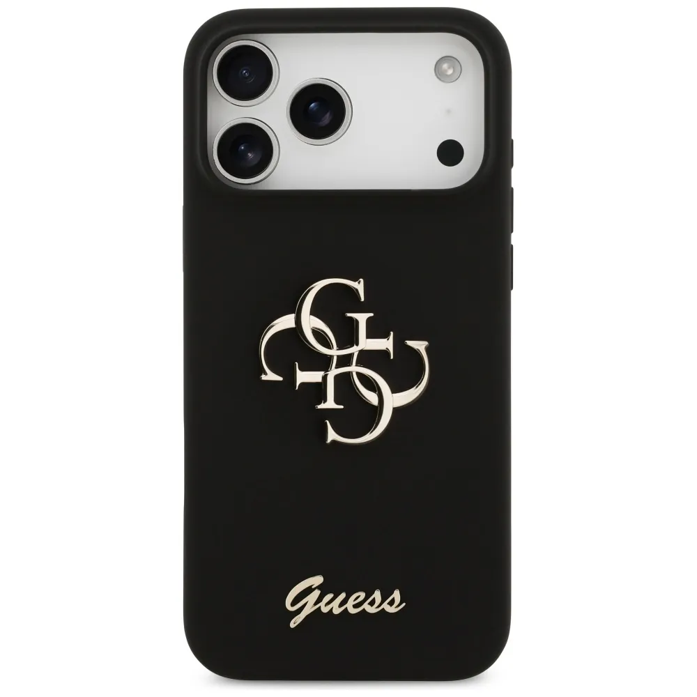 etui-do-iphone-17-pro-max-guess-silicone-big-4g-script-czarny