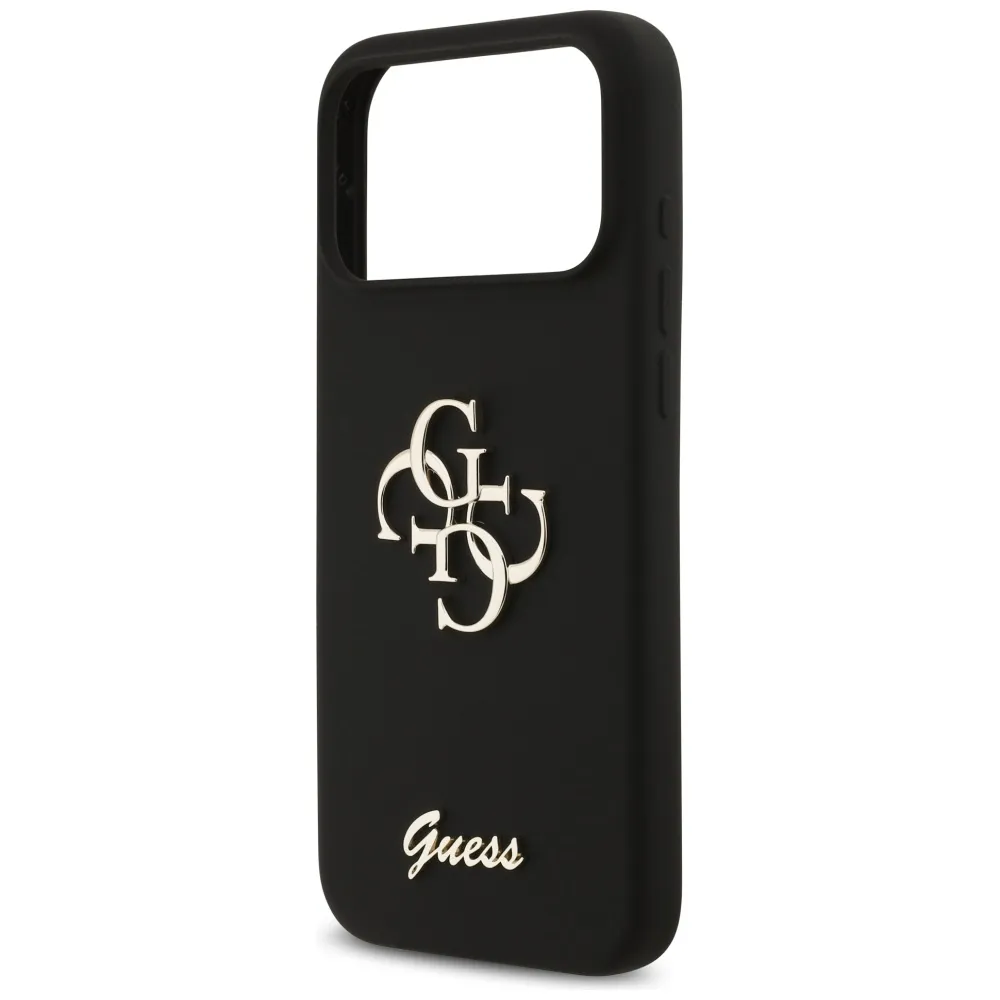 etui-do-iphone-17-pro-max-guess-silicone-big-4g-script-czarny-stan-nowy