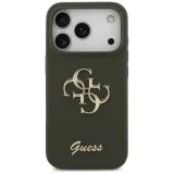 etui-do-iphone-17-pro-max-guess-silicone-big-4g-script-khaki-dedykowany-model-iphone-17-pro-max