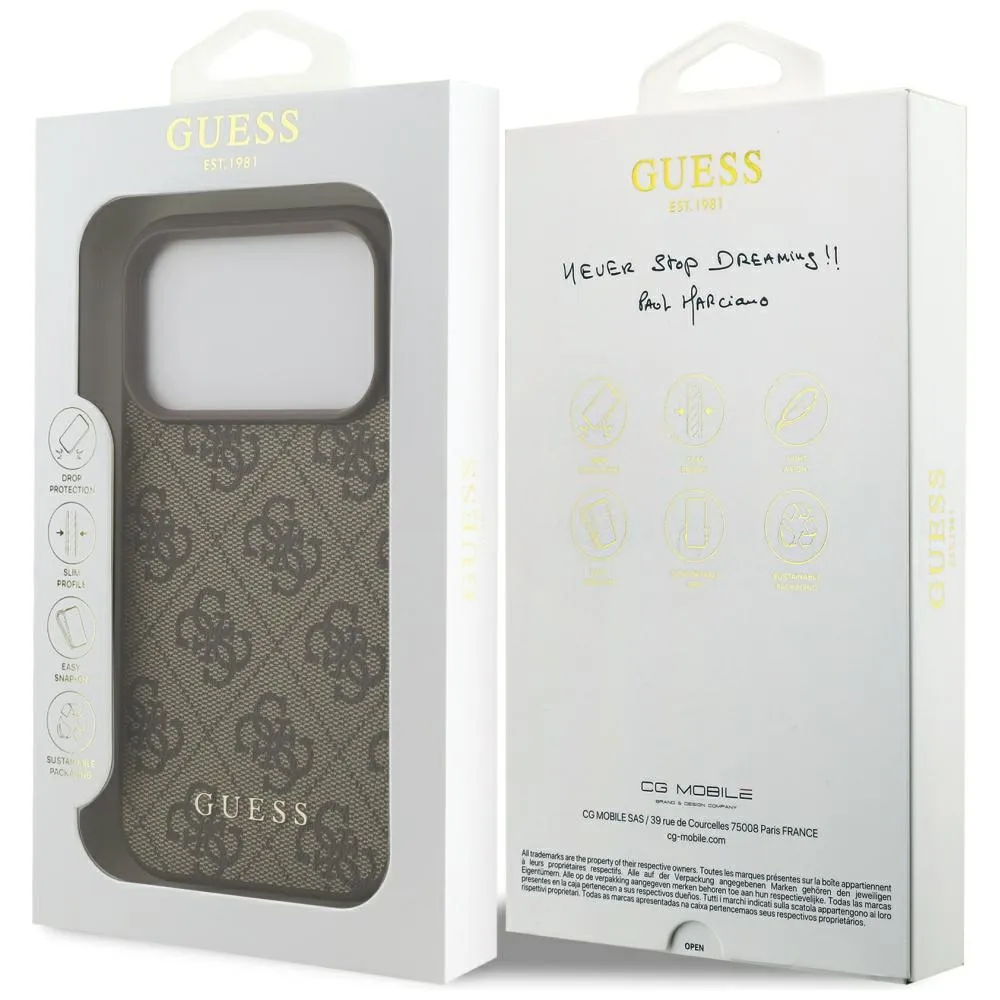 etui-do-iphone-17-pro-guess-4g-classic-brazowy-stan-nowy