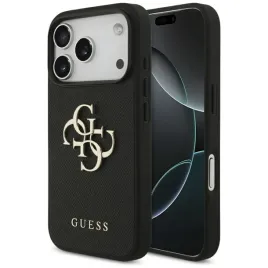 etui-do-iphone-17-pro-guess-grained-big-4g-and-classic-logo-czarny