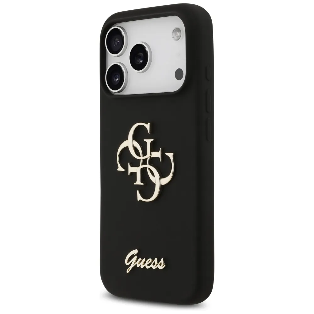 etui-do-iphone-17-pro-guess-silicone-big-4g-script-czarny-stan-nowy