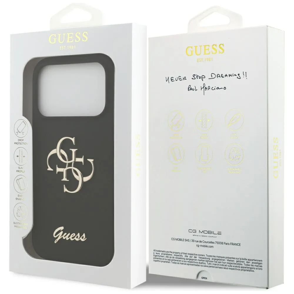 etui-do-iphone-17-pro-guess-silicone-big-4g-script-czarny-stan-nowy