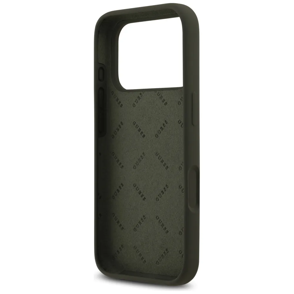 etui-do-iphone-17-pro-guess-silicone-big-4g-script-khaki