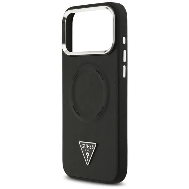 etui-do-iphone-17-pro-guess-triangle-logo-magsafe-czarny-typ-plecki