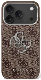 etui-do-iphone-17-guess-4g-big-4g-classic-logo-brazowy-srebrny