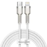kabel-usb-c-do-lightning-baseus-cafule-pd-20w-2m-bialy