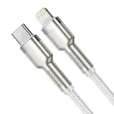 kabel-usb-c-do-lightning-baseus-cafule-pd-20w-2m-bialy