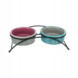 zestaw-misek-ceramicznych-ze-stojakiem-kota-trixie-eat-on-feet-2x03l-12cm