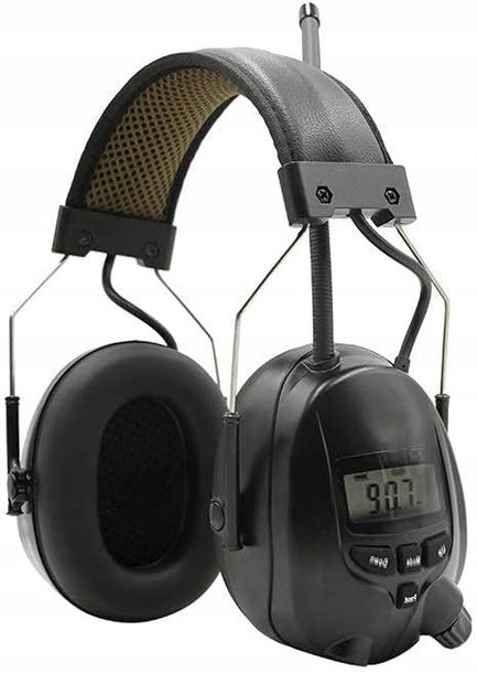 ﻿MAGINON SŁUCHAWKI Z RADIEM NAUSZNIKI OCHRONNE RADIO FM redukcja szumów BT