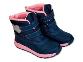 buty-sniegowce-cleve-rozmiar-33-dziewczece-granatowe