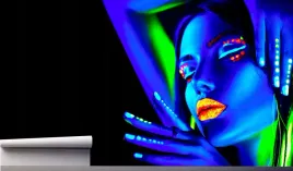 fototapeta-neonowa-kobieta-elektroniczna-390x280