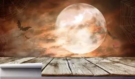fototapeta-deski-ksiezyc-nietoperze-390x280