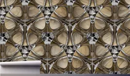 fototapeta-deski-deby-srebrne-metalowe-390x280
