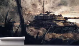 fototapeta-militrna-czolg-bojowy-wojna-390x280