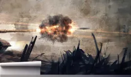 fototapeta-militrna-czolg-bojowy-wojna-390x280