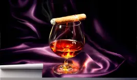 fototapeta-cygaro-szklanka-whisky-390x280