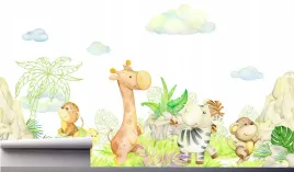 fototapeta-chmurki-zyrafa-zolw-370x250