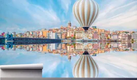 fototapeta-balon-nad-oceanem-3d-390x280