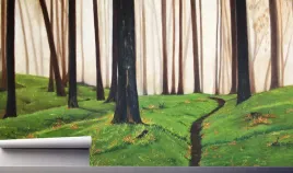 fototapeta-artystyczny-las-drzewa-polana-370x250