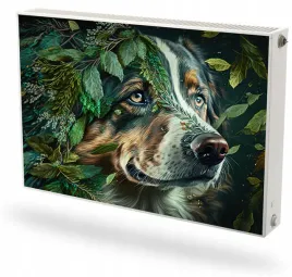 mata-magnetyczna-magnes-na-grzejnik-na-wymiar-pies-liscie-natura-60x100cm