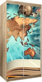 naklejka-samoprzylepna-okleina-na-szafe-na-wymiar-mapa-azji-australii