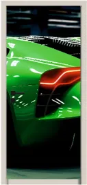 naklejka-samoprzylepna-okleina-tapeta-na-drzwi-szafe-lampa-sportowego-auta