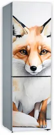naklejka-samoprzylepna-okleina-fototapeta-na-lodowke-pastelowy-lis-131x70