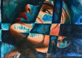 fototapeta-abstrakcja-obraz-glowa-kobiety-400x280
