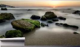 fototapeta-zachod-slonca-kamienie-we-mgle-390x280