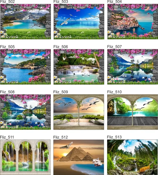 obraz-na-plotnie-widok-las-drzewa-brzozy-120x80-tematyka-motywy-roslinne