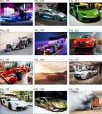 obraz-na-plotnie-samochod-sportowy-auto-120x80-tematyka-motoryzacja
