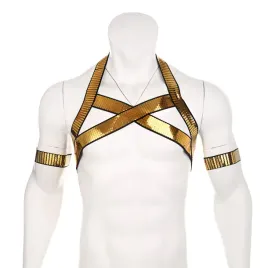 meska-uprzaz-z-cekinami-2-opaski-zloty-harness-imprezowy-festiwal-klub
