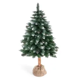 choinka-sztuczna-swiateczna-cristal-150-cm-z-brokatem-zielona-na-pniu