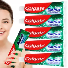 5x-pasta-do-zebow-colgate-maxfresh-clean-mint-dlugotrwala-swiezosc-100ml