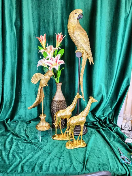 figurka-zyrafa-41cm-kolor-odcienie-zoltego-i-zlota