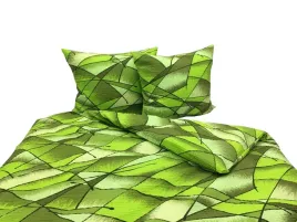 posciel-z-kory-lux-160x200-1187-zielona-wzory-geometryczne