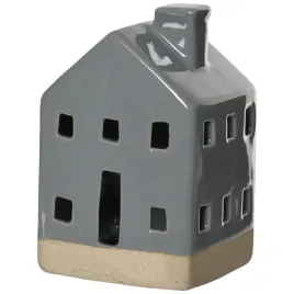 ozdoba-swiateczna-domek-porcelanowy-szary-z-bezowa-podstawa-11cm