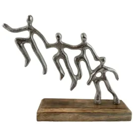 figurka-przyjaciele-rodzina-srebrna-20cm