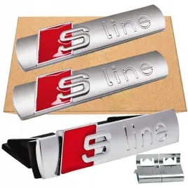audi-s-line-emblemat-znaczek-zestaw-na-grill-blotnik-do-auta-srebrny-mat