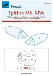 canopy-mask-spitfire-mk-xive-for-sword-kit-peewit-or-nr-m72262-or-1-72
