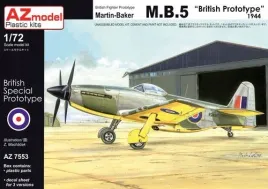 az-model-7553-martin-baker-m-b-5-british-prototype-1944